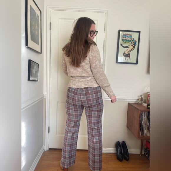 60s-70s Vintage Sears Jr Made in Italy Wool Sweater - Picture 4 of 8